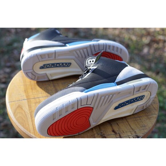 Jordan 3 Rare Air Blue Black Grey 7Y NWT READ - Picture 4 of 7